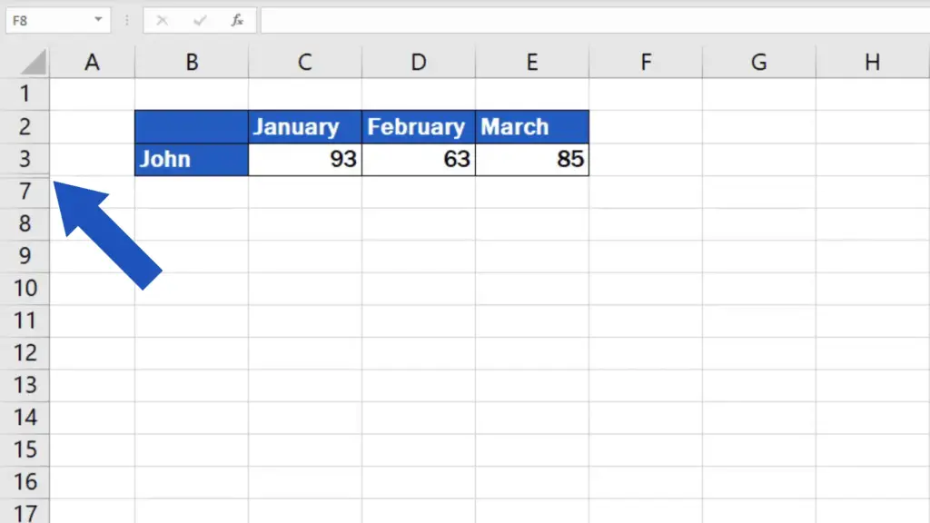 How To Unhide Rows In Excel