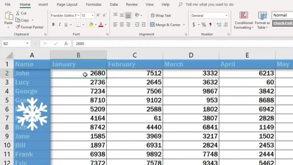 How To Freeze Rows In Excel