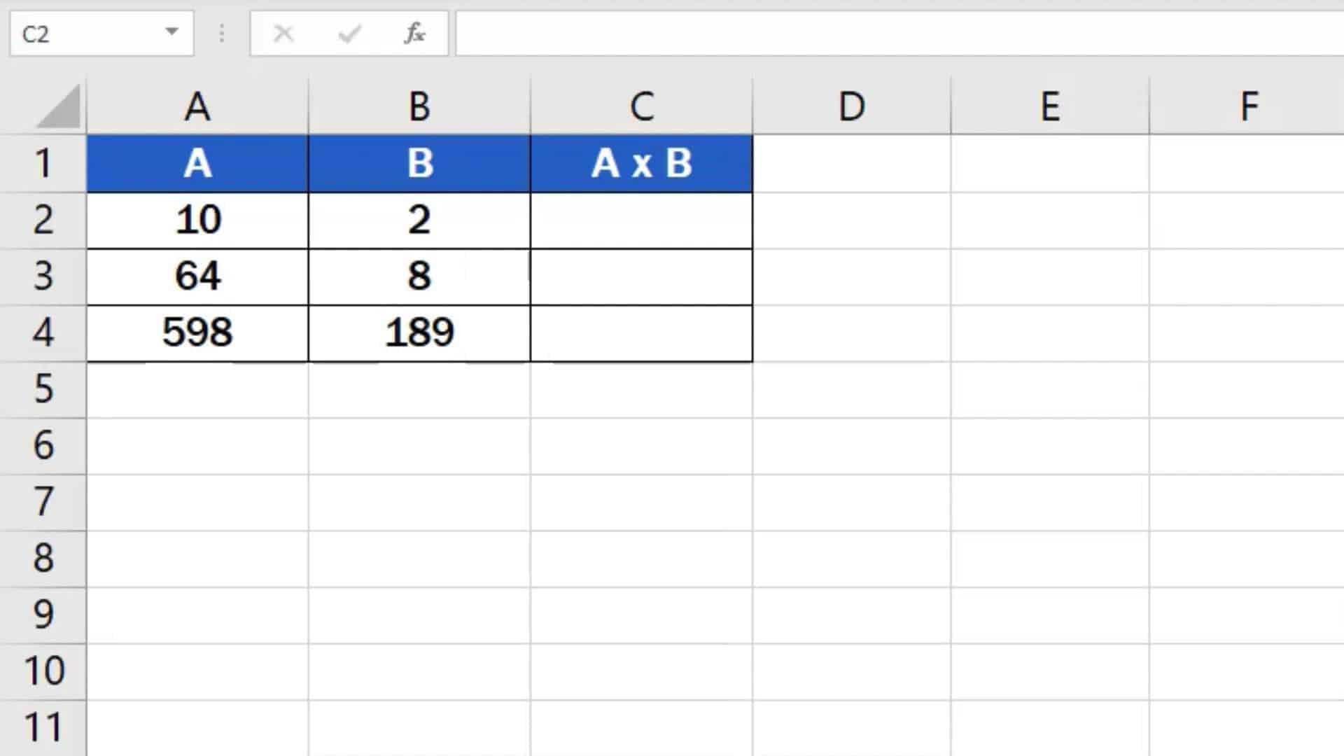 how-to-multiply-numbers-in-excel-basic-way