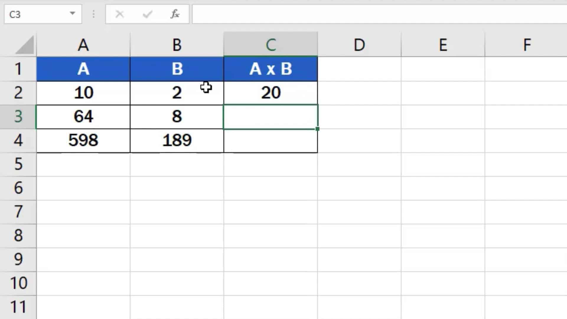 How To Multiply Numbers In Excel Basic Way 4237