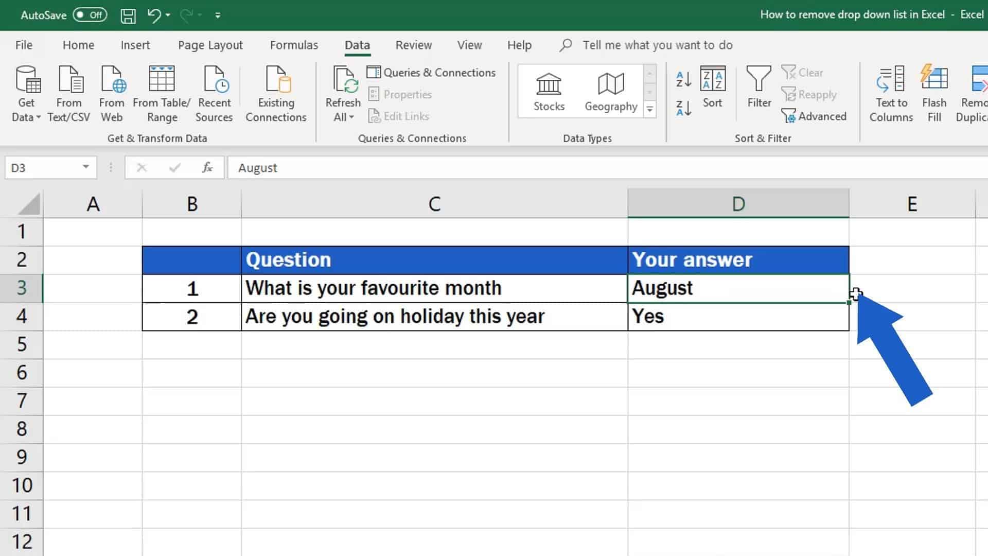 how-to-remove-drop-down-list-in-excel