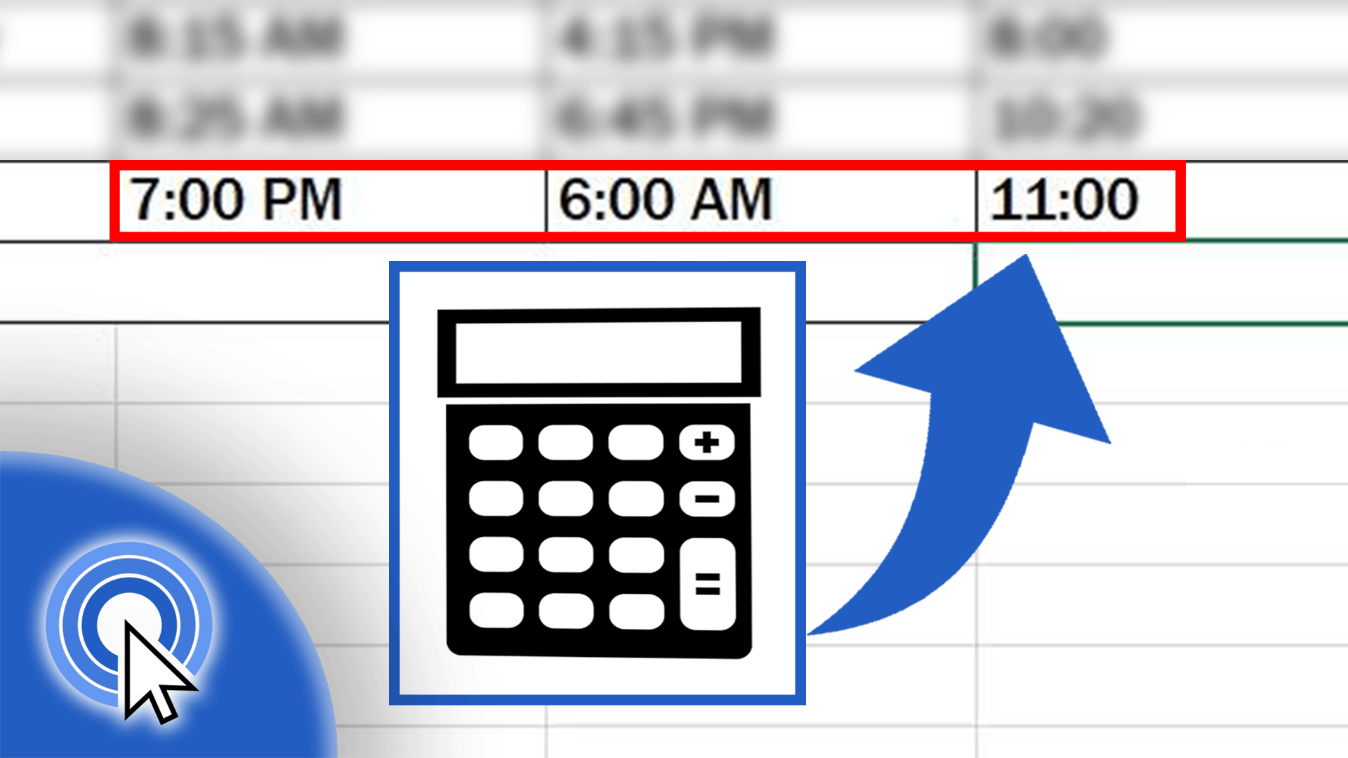 How To Calculate Hours Worked In Excel Midnight Span 