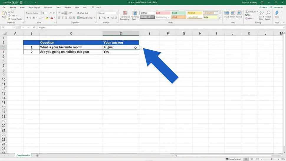 How To Delete Sheet In Excel