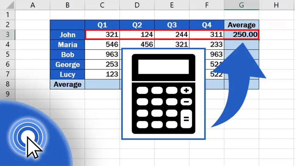 How To Calculate The Average In Excel