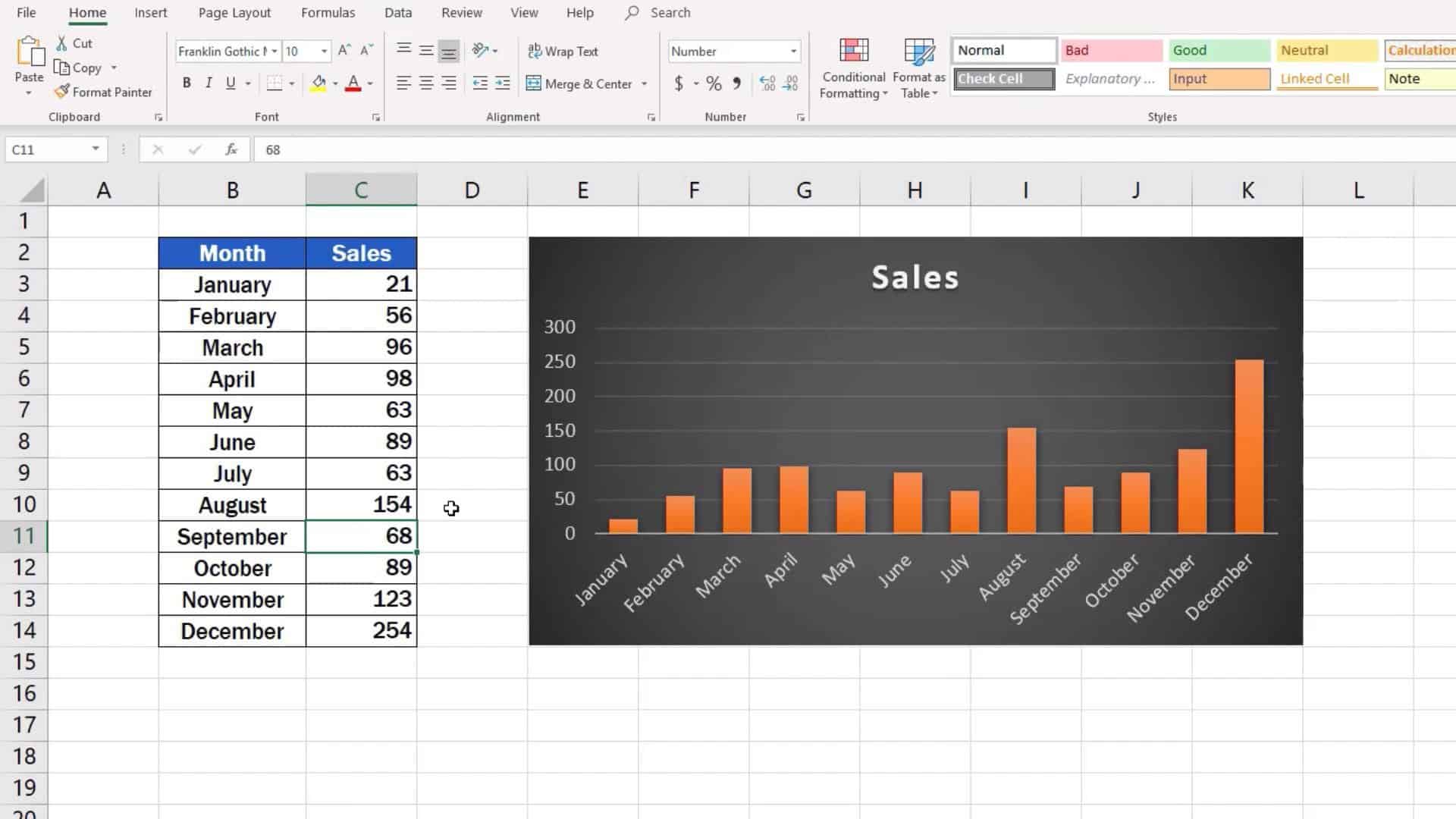 How to Make a Line Graph in Excel