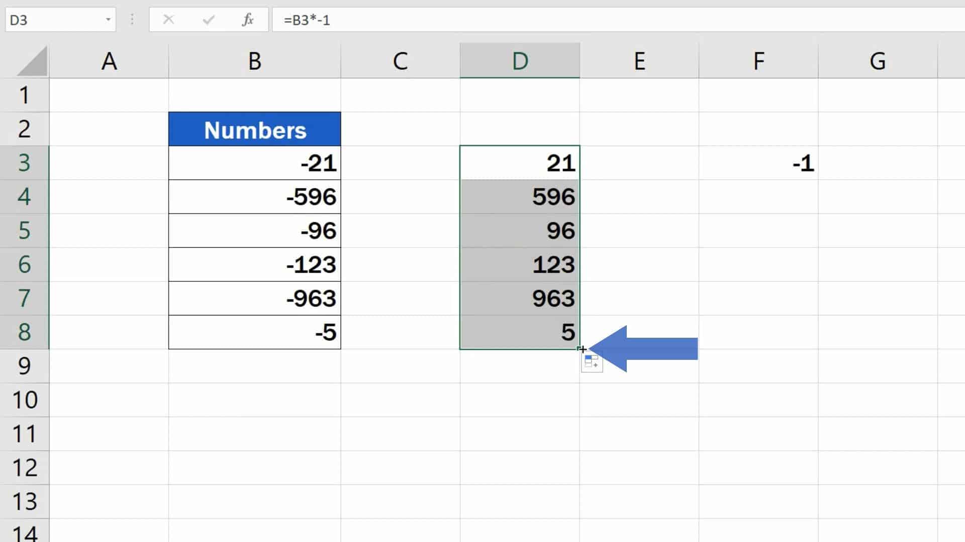 how-to-change-negative-numbers-to-positive-in-excel