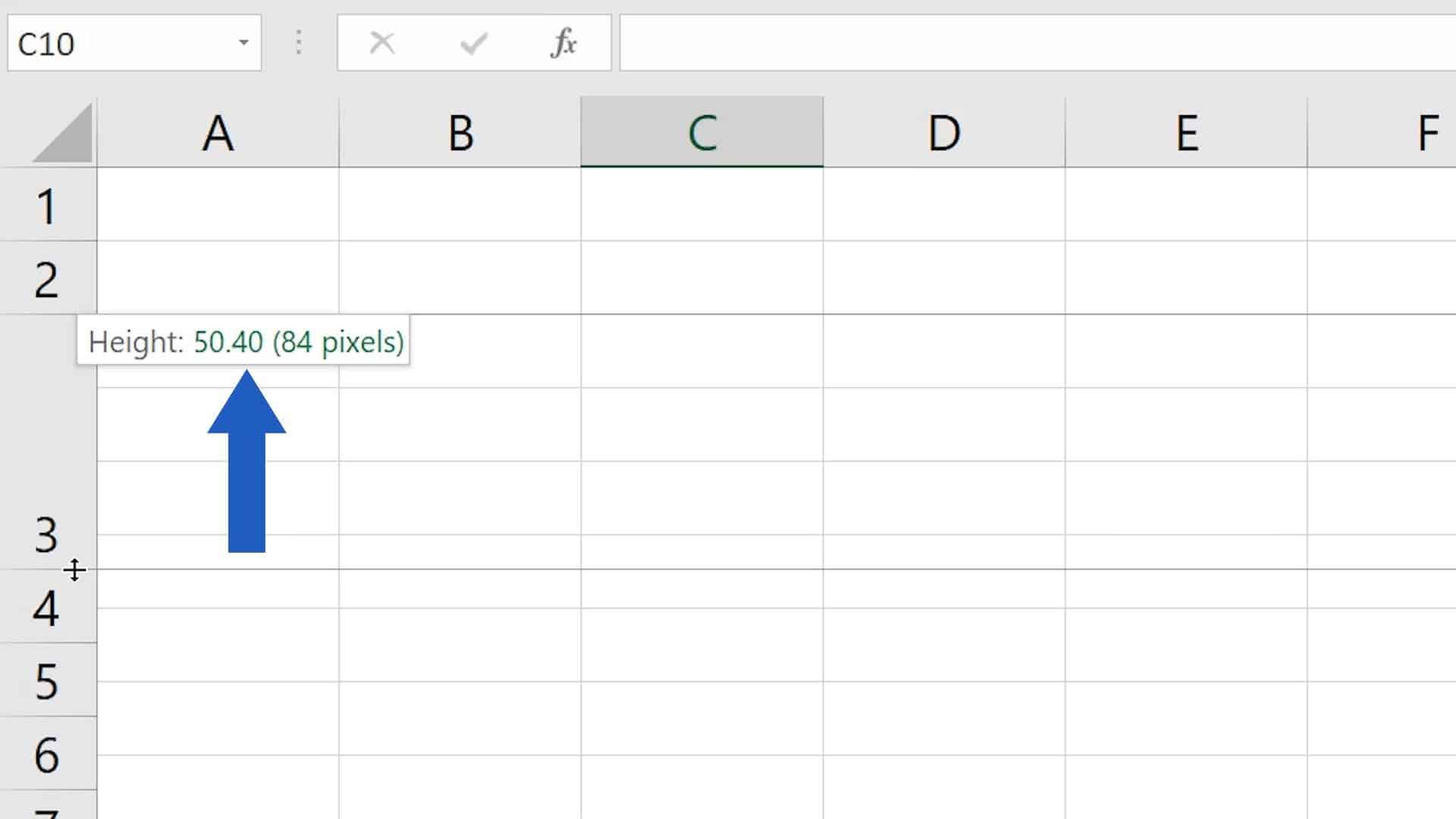 How To Change Row Height In Excel