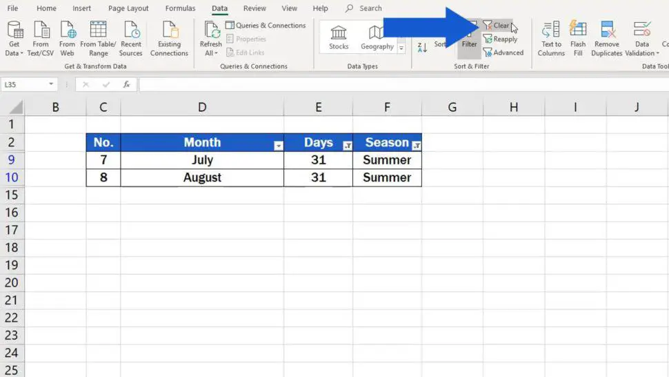 comment effacer #valeur excel