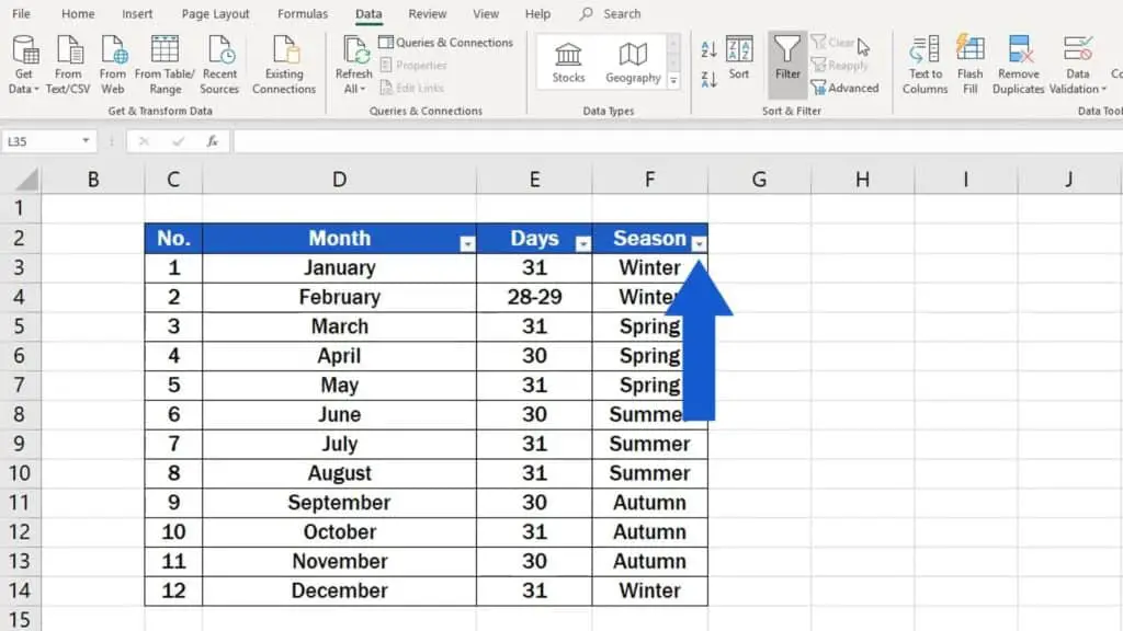 How To Clear Or Remove Filter In Excel