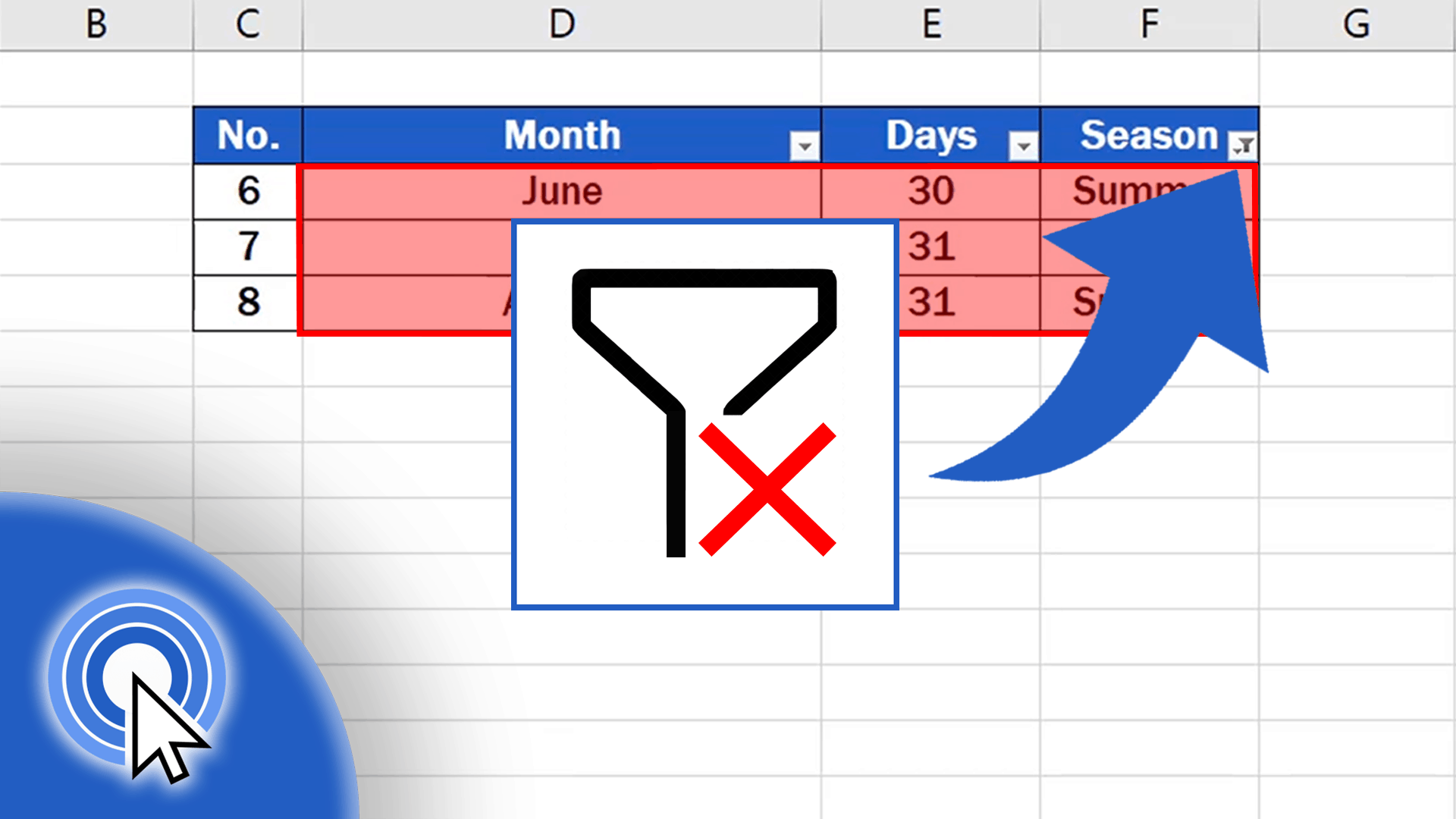 How To Clear Or Remove Filter In Excel