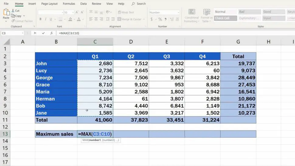 how-to-find-the-largest-number-in-excel-youtube