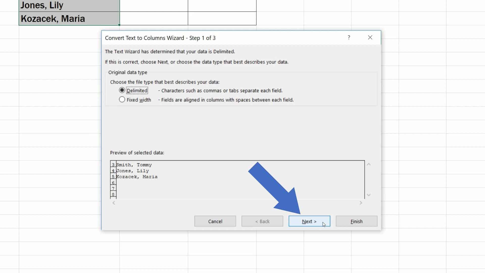 how-to-separate-names-in-excel