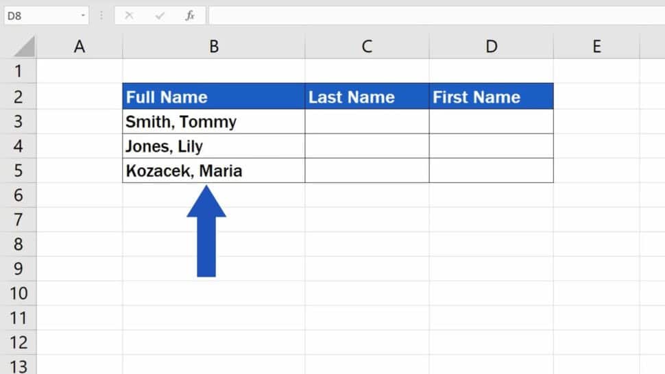 how-to-separate-names-in-excel