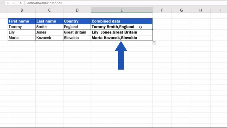 How To Separate Names In Excel 3535