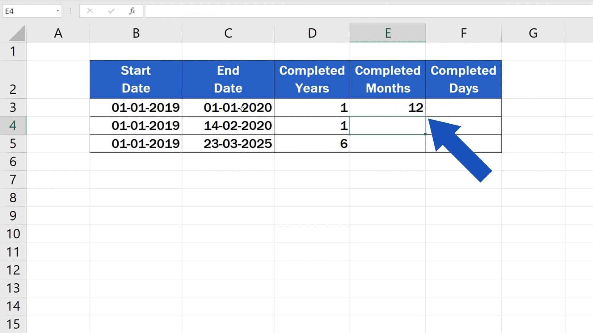 How to Calculate Difference Between Two Dates in Excel