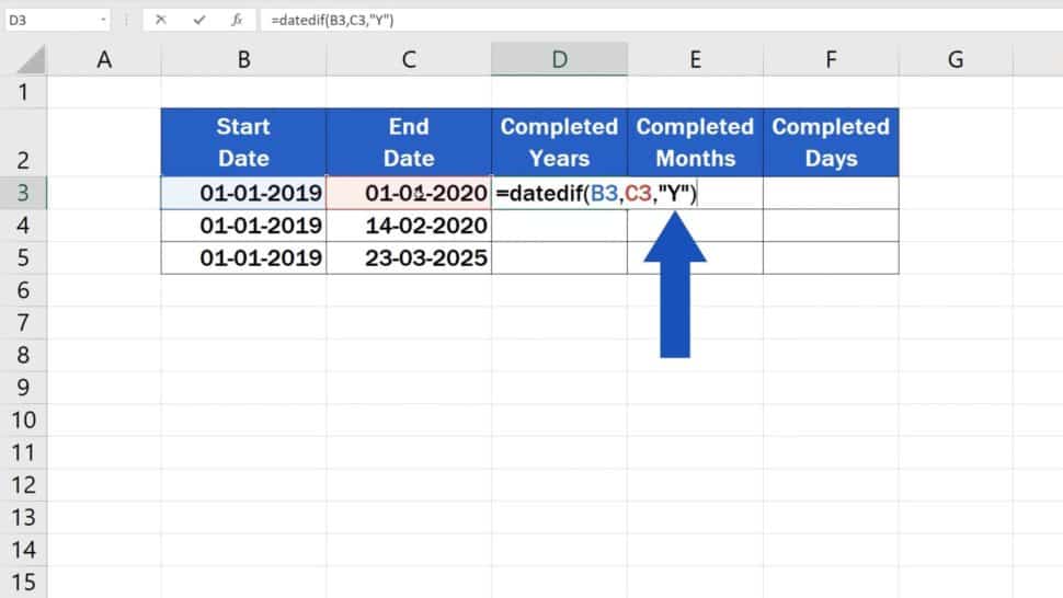 How to Calculate Difference Between Two Dates in Excel