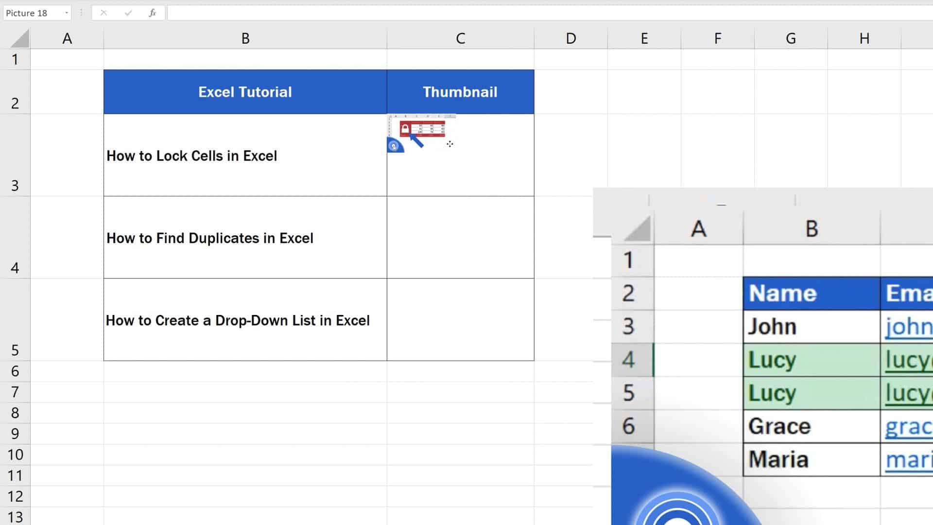 How To Paste Image In Excel