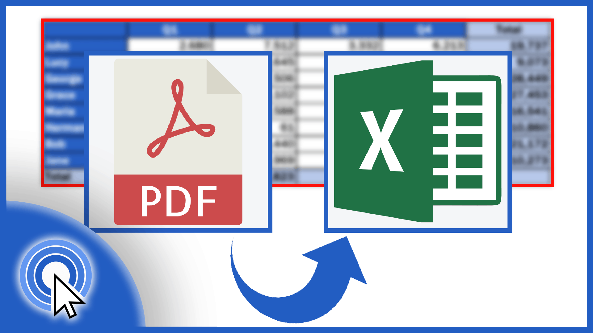 How To Convert PDF To An Excel File Quick And Easy 