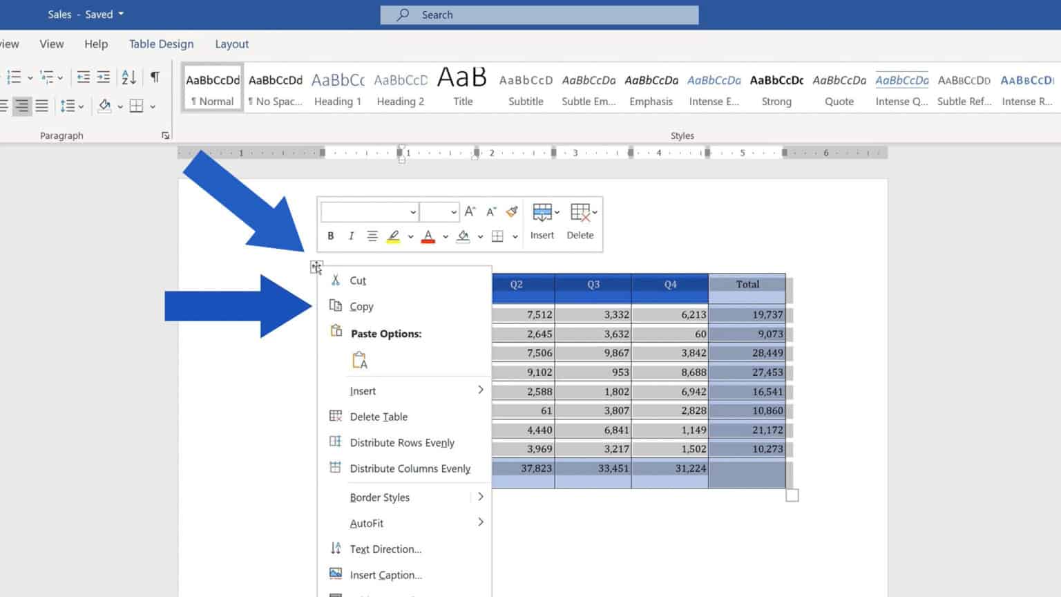 open pdf table in excel