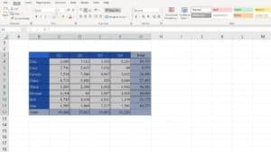 copy data from pdf table to excel