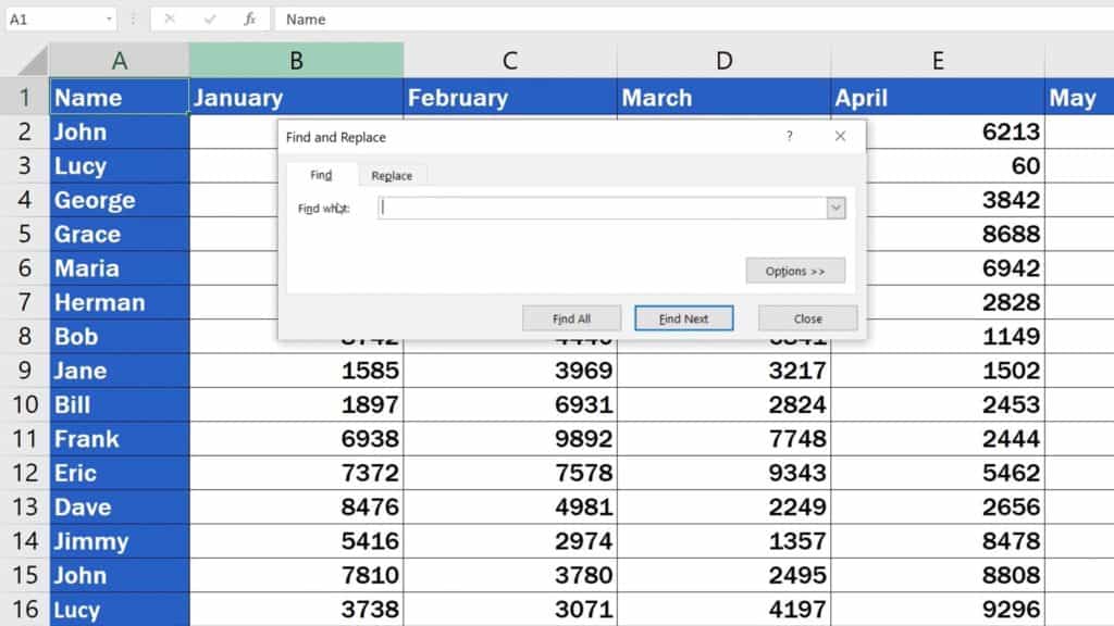 How To Search In Excel Sheet