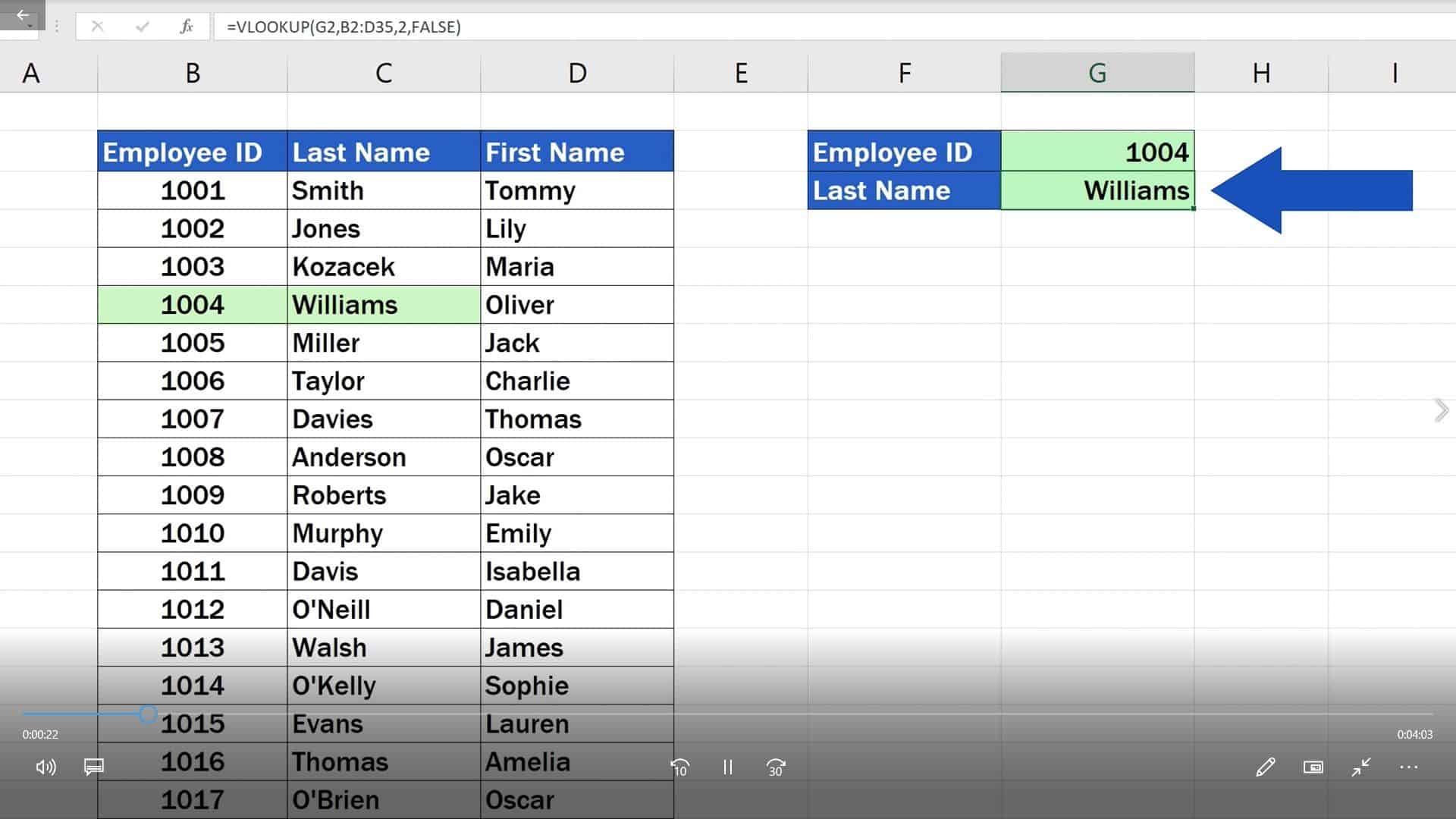 How To Use The Vlookup Function In Excel Step By Step - Riset