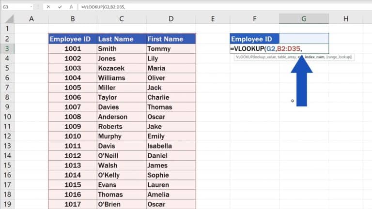 How To Use The VLOOKUP Function In Excel (Step By Step)