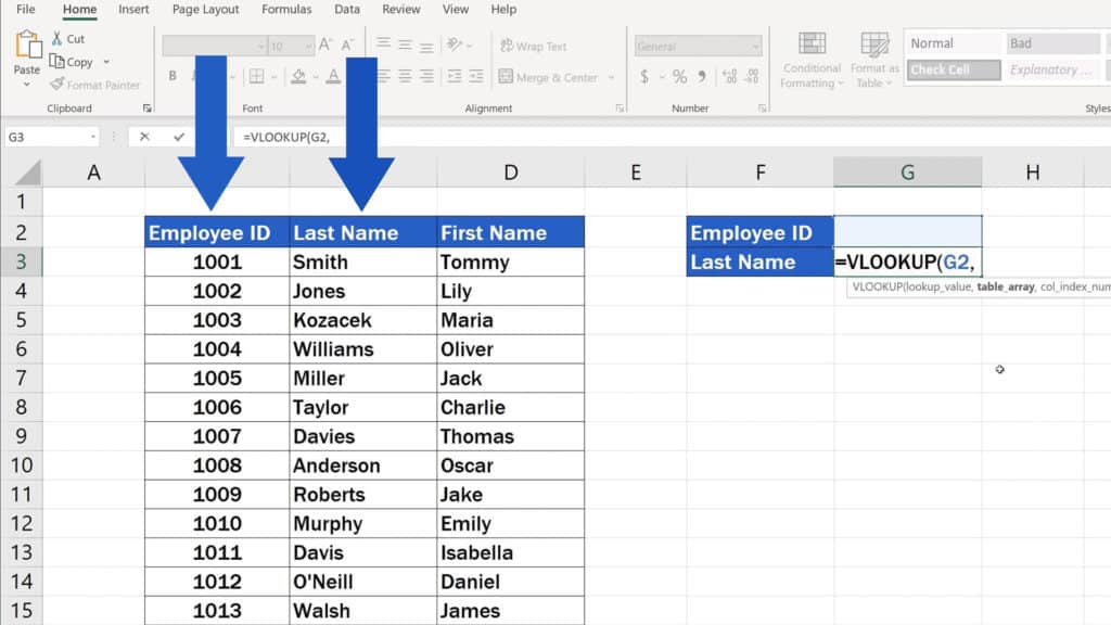 How To Use The VLOOKUP Function In Excel Step By Step 