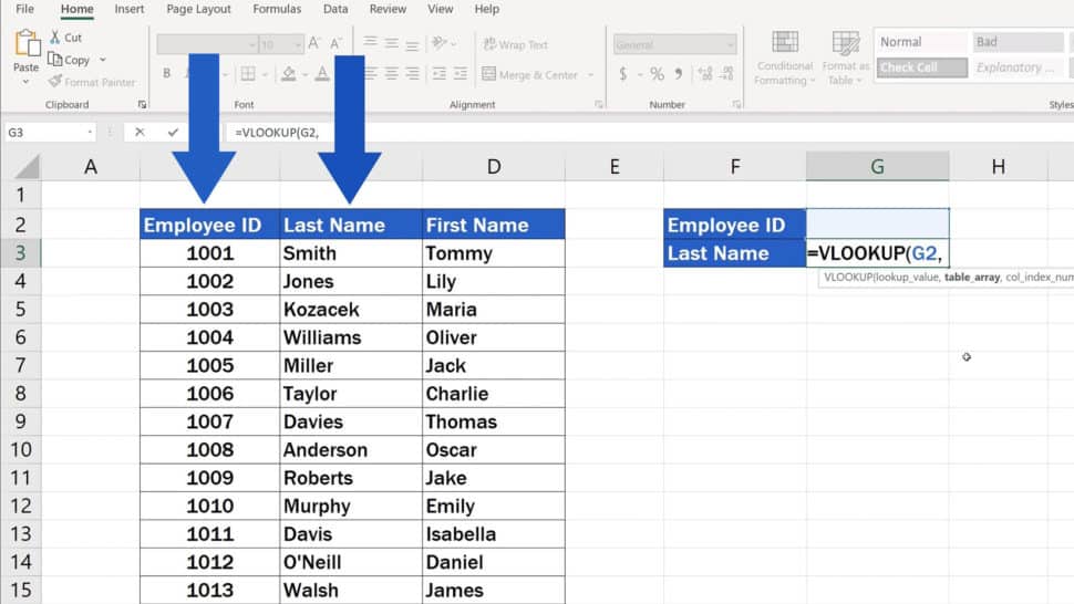 How to Use the VLOOKUP Function in Excel (Step by Step)