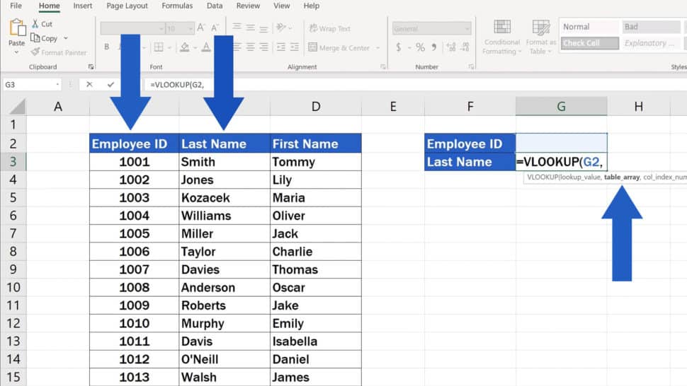 How To Use The VLOOKUP Function In Excel Step By Step 