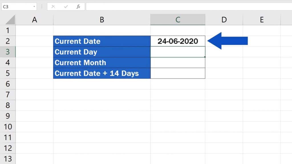 How To Use The TODAY Function In Excel Useful Examples Included 