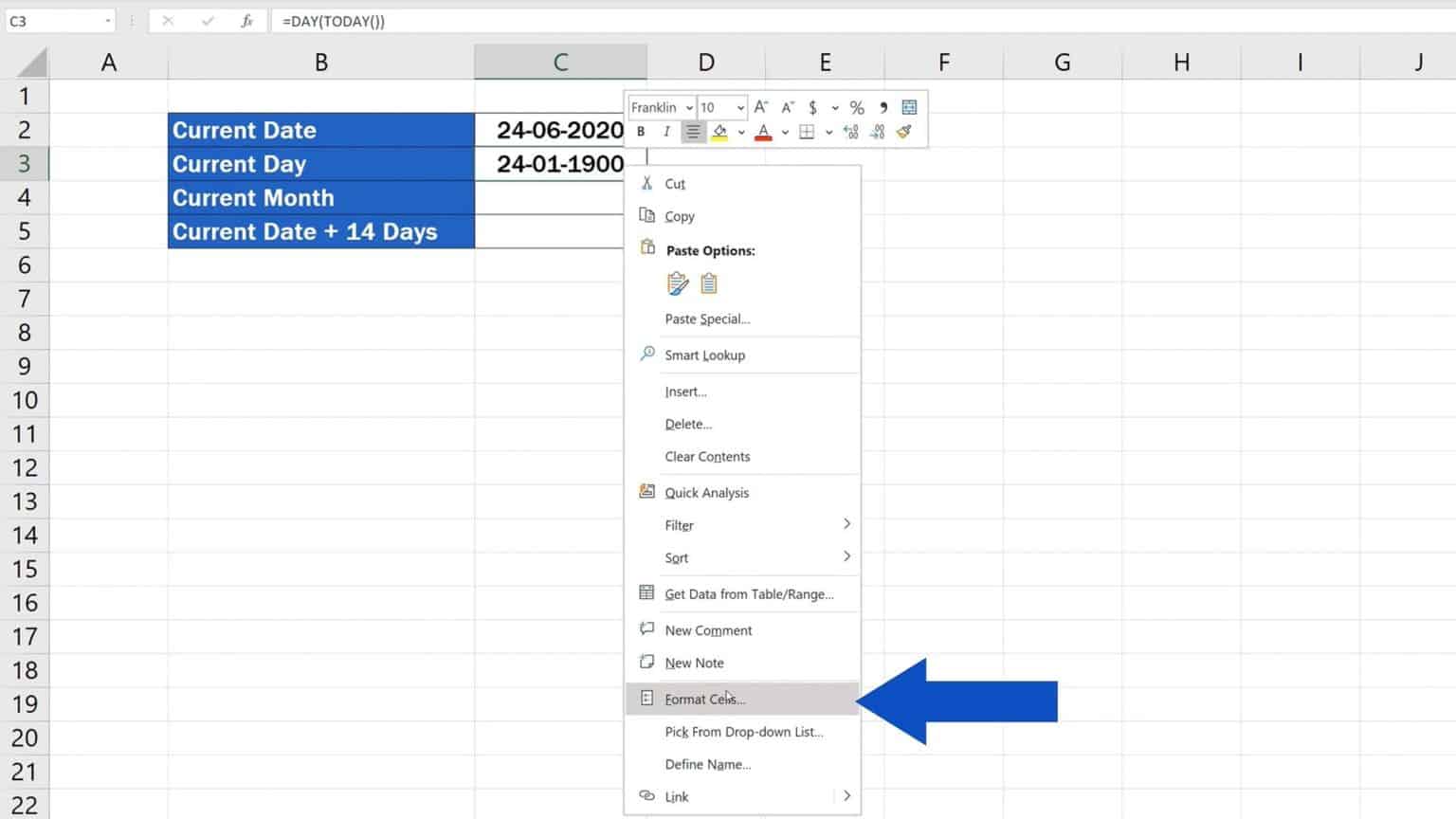 How to Use the TODAY Function in Excel (Useful Examples Included)