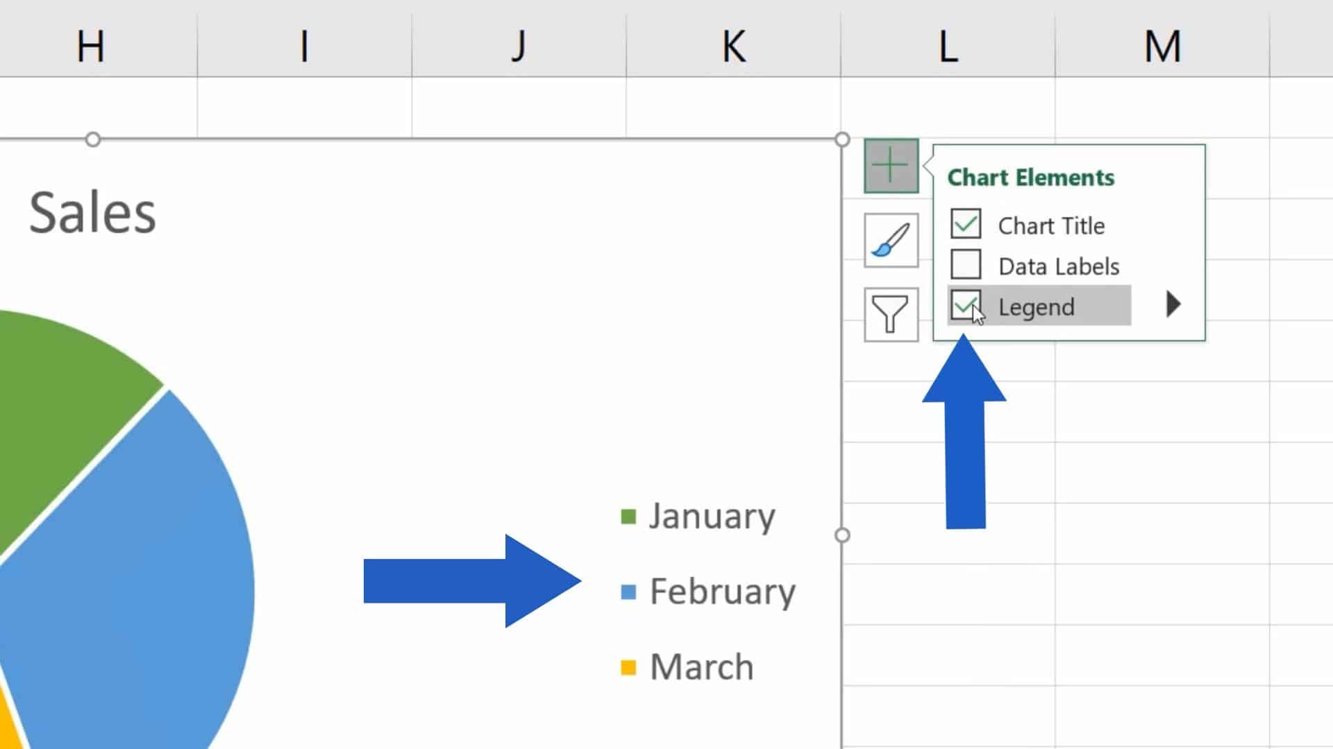 How To Add A Legend In An Excel Chart