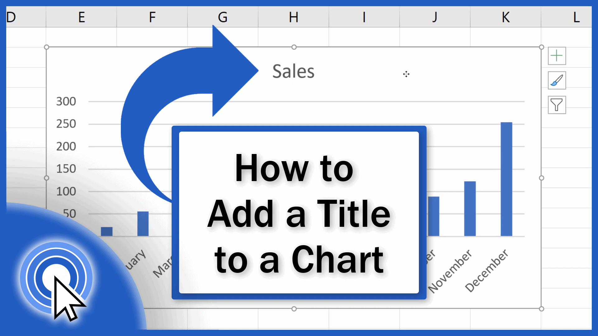 How to Add a Title to a Chart in Excel