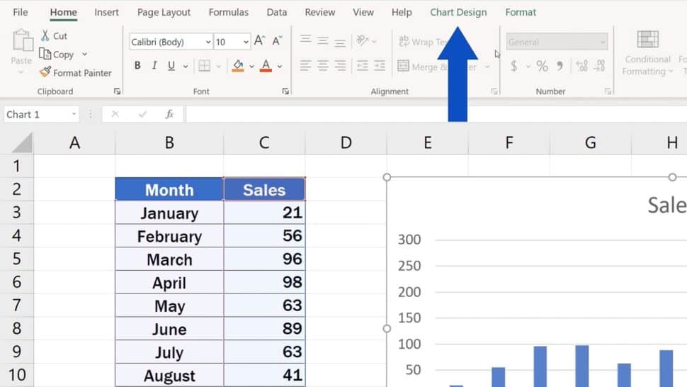 How to Change Chart Style in Excel