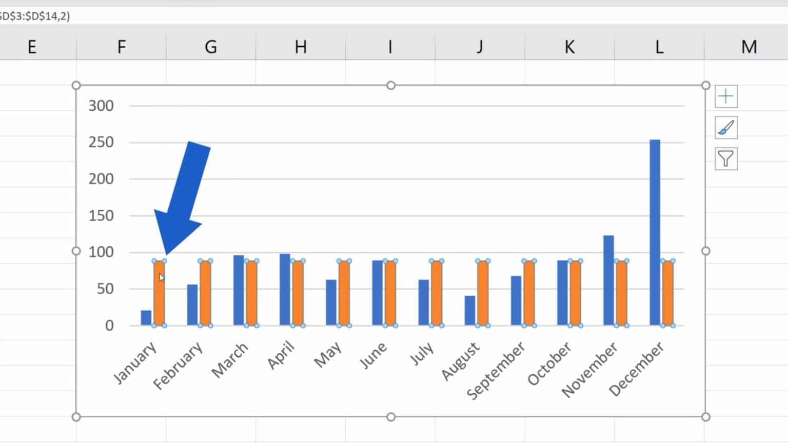 How To Add Multiple Average Line In Excel Graph