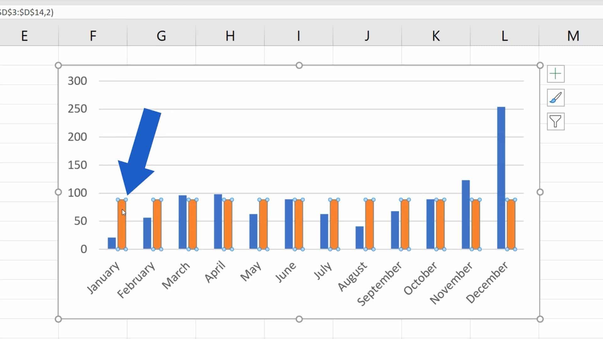 How To Add An Average Line In An Excel Graph