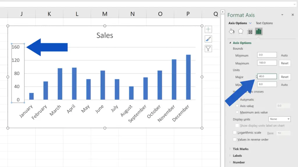 Excel Change X Axis Scale Dragonlasopa