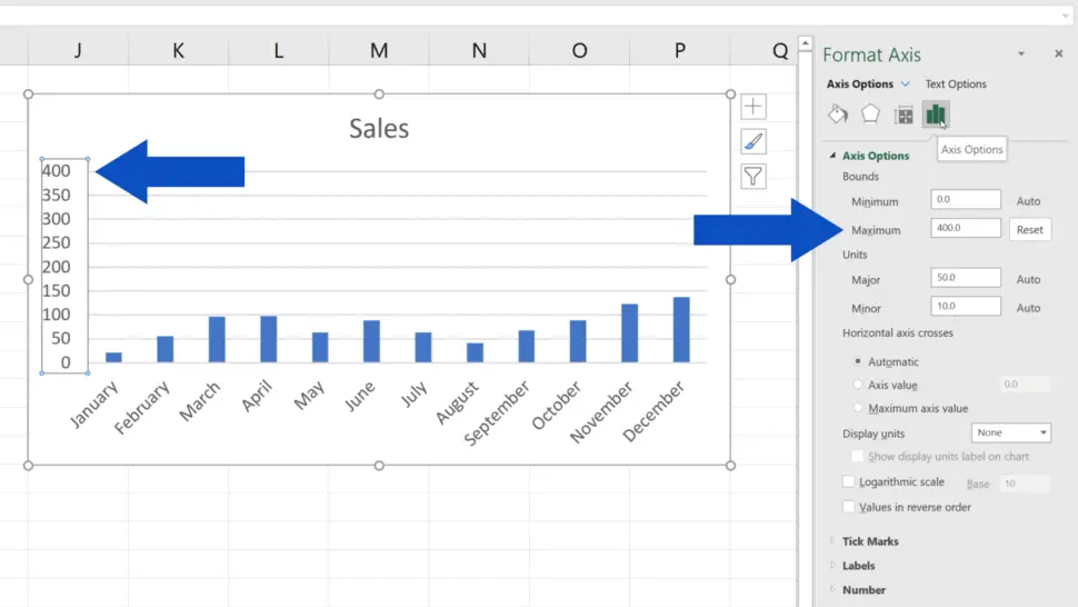 how-to-change-the-scale-on-an-excel-graph-super-quick