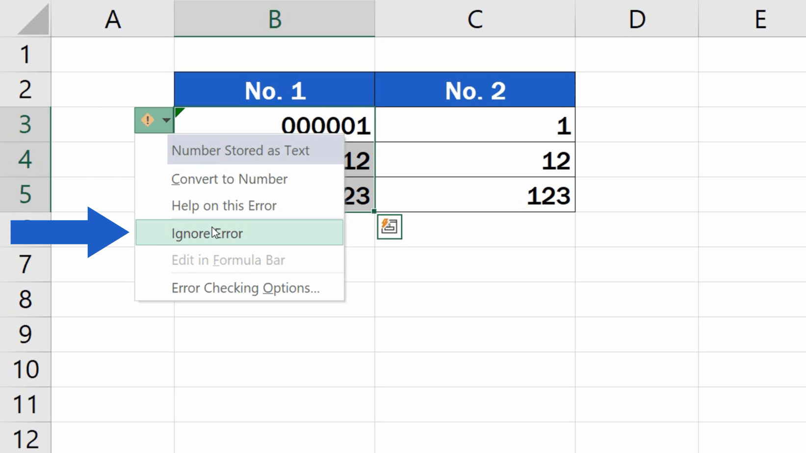 How To Add Leading Zeros In Excel Two Most Common Ways 1849
