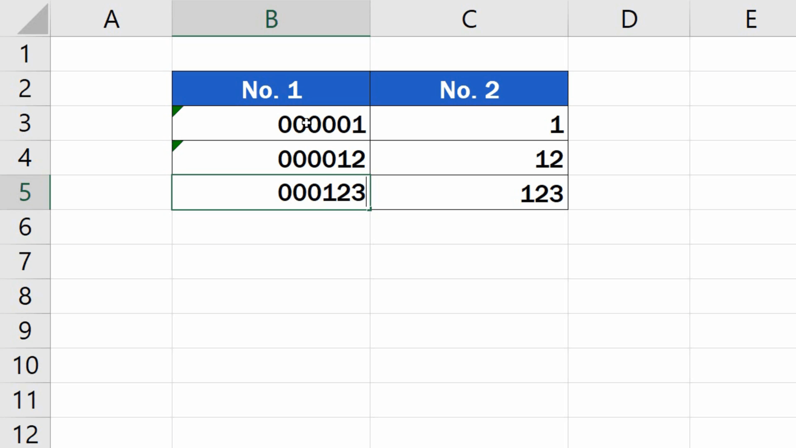 how-to-add-leading-zeros-in-excel-two-most-common-ways