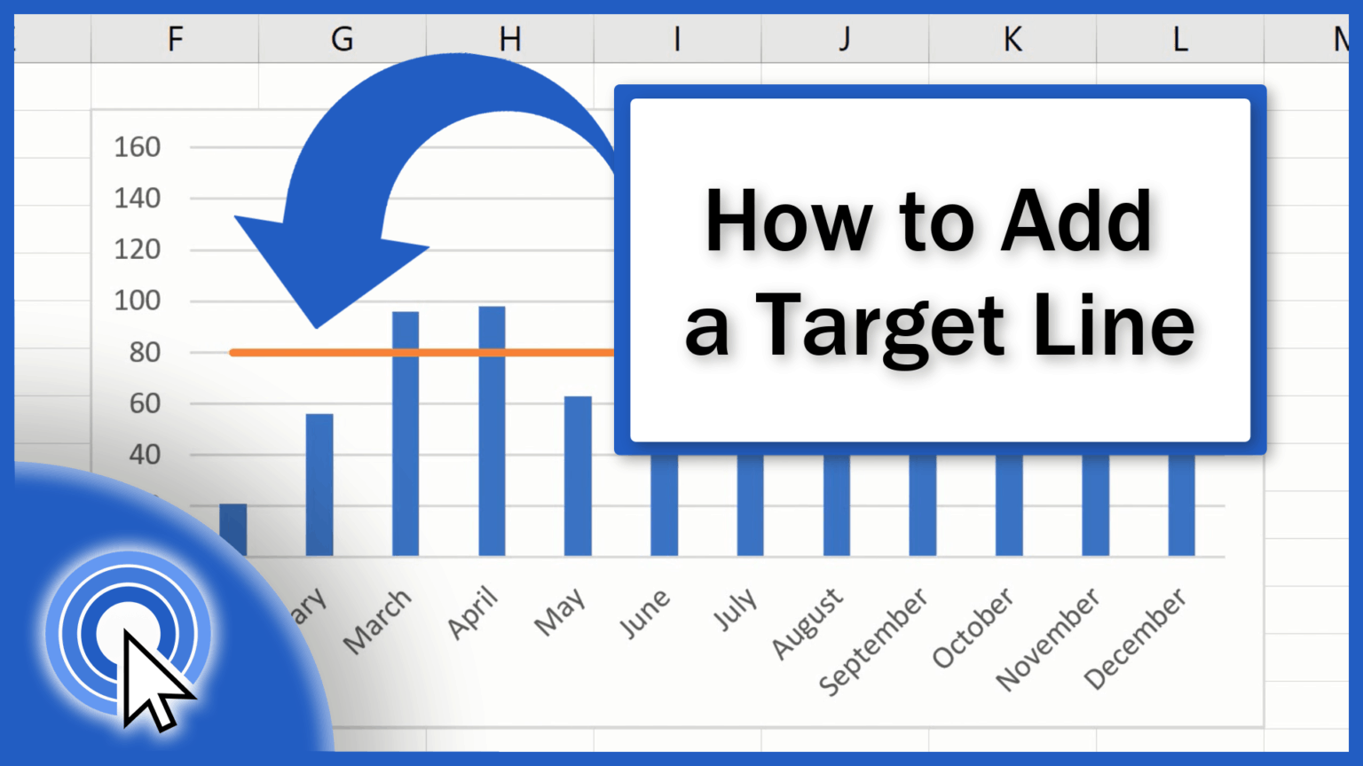 How To Add A Target Line In An Excel Graph