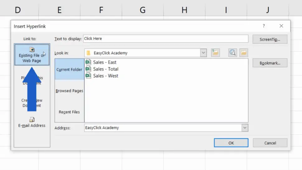 How to Create a Hyperlink in Excel