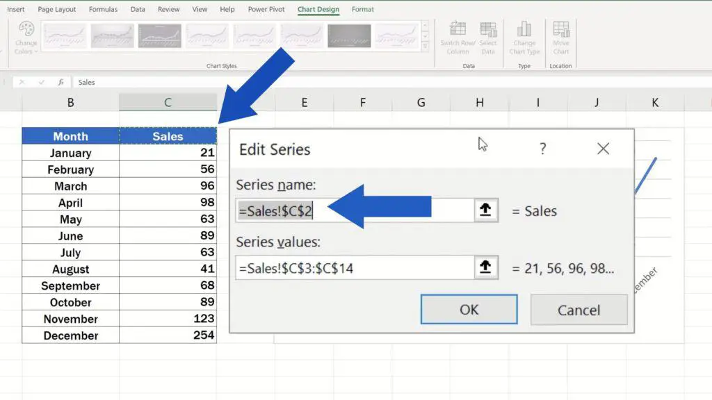 How To Rename A Legend In An Excel Chart