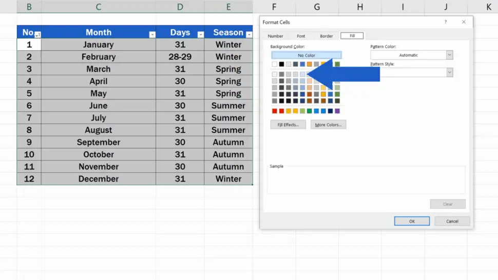 highlight every other row in excel