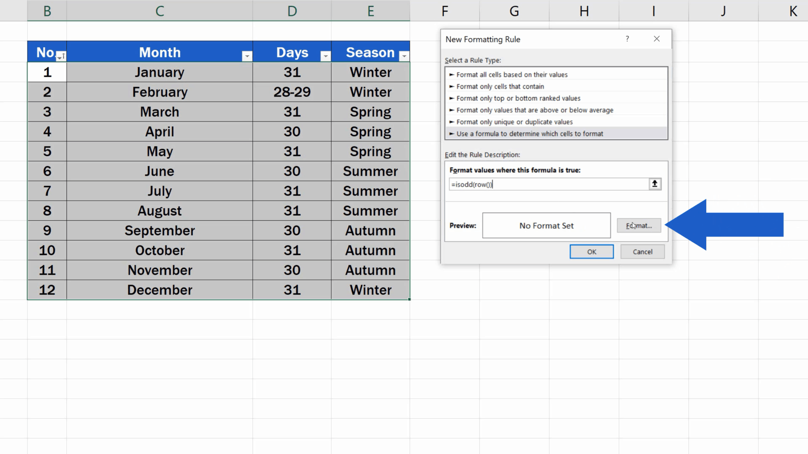 How To Highlight Every Other Row In Excel Conditional Formatting Riset