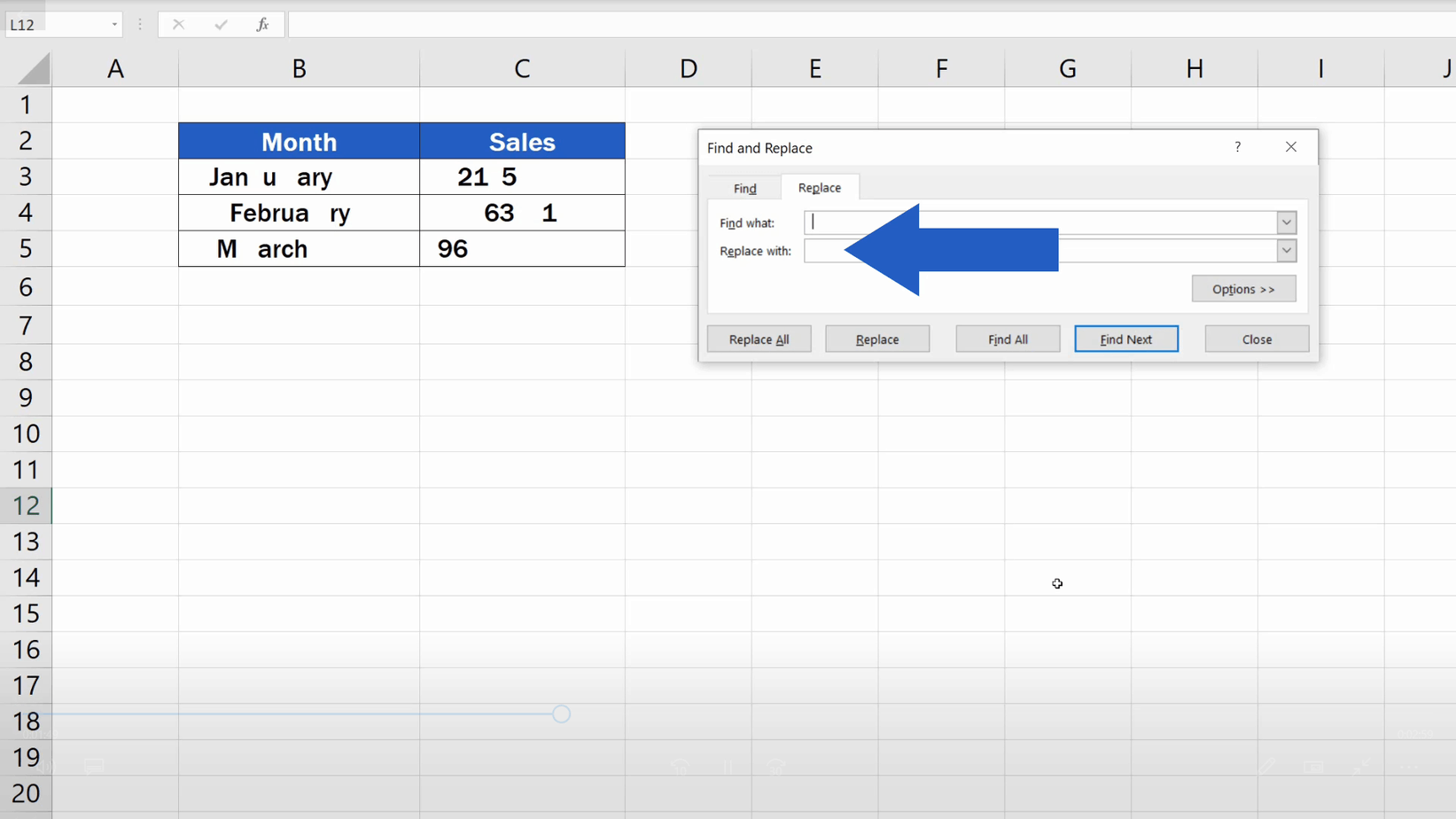 how-to-remove-spaces-in-excel