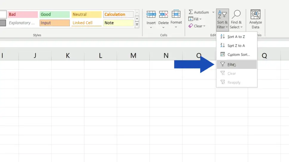 How to Compare Two Columns in Excel to Find Differences