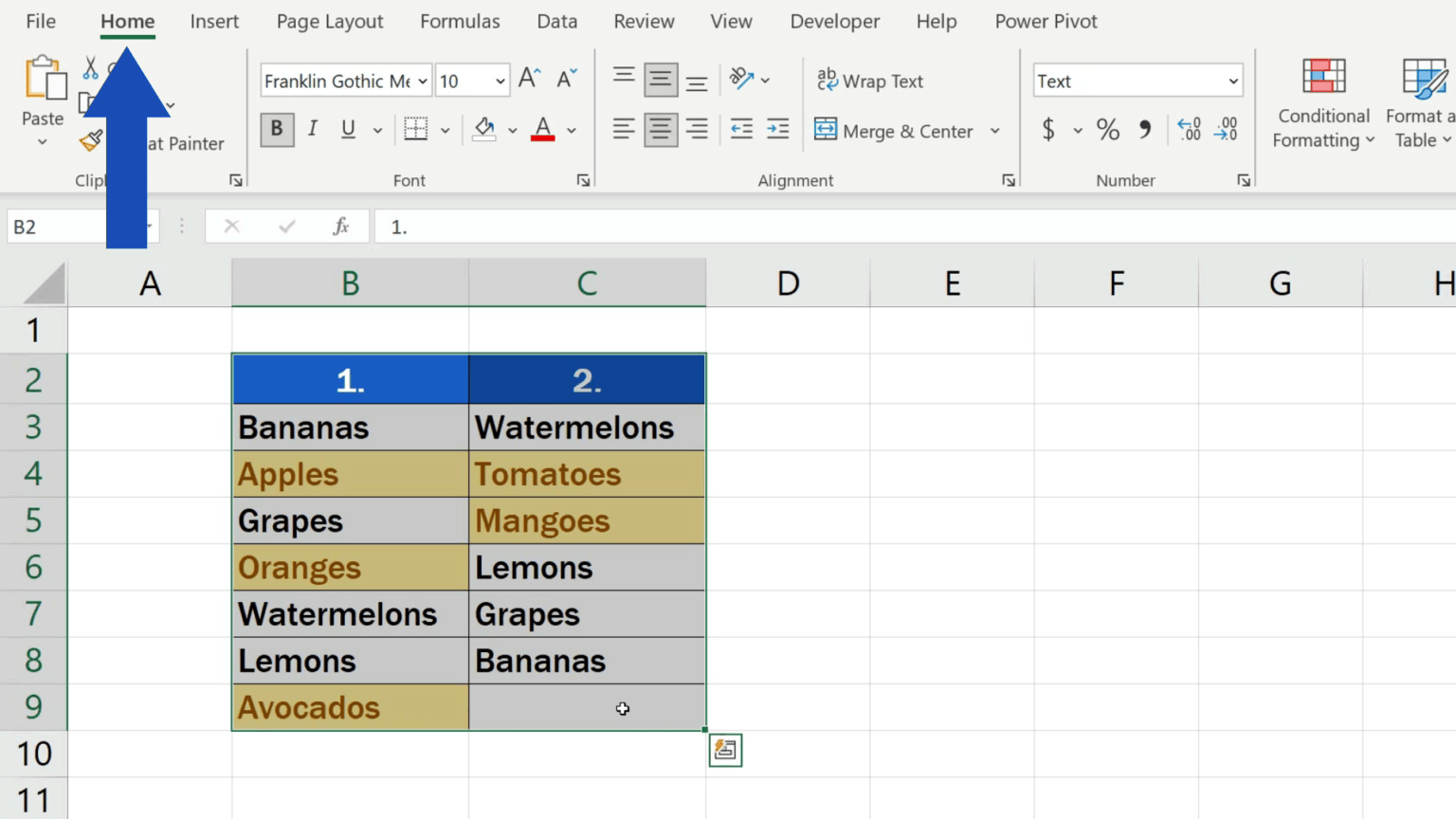 compare two columns in excel and remove duplicates