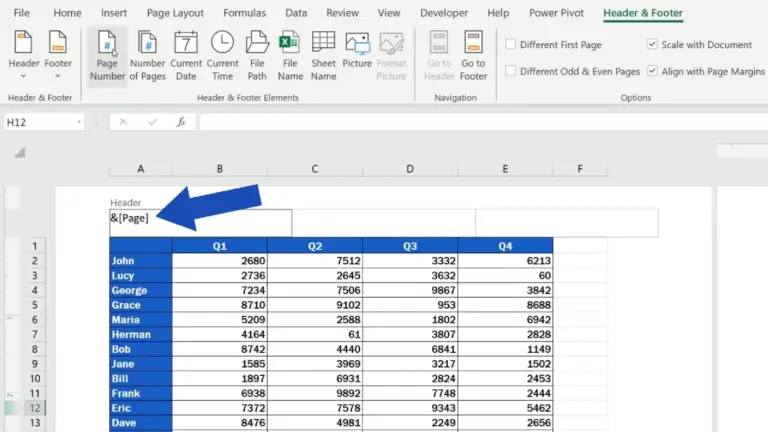 how-to-add-a-header-in-excel